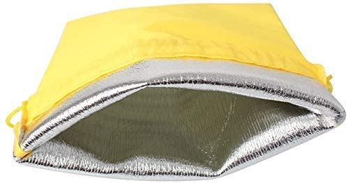 MORSNE yellow banana bags prevent ripening,banana storage freshness bag-looking lightweight convenient veggie bag washable durable (YELLOW-1 pack)