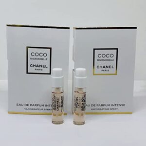 chanel coco mademoiselle intense – eau de parfum, 1.5 ml vials lot of 2 1 fl oz (pack of 1) 1.0 fl oz
