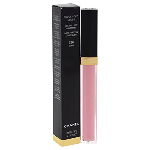 Chanel Rouge Coco Gloss Moisturizing Glossimer Lip Gloss, 726 Icing, 0.19 Ounce