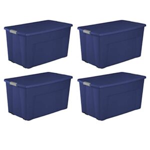 sterilite 45-gallon (180-quart) wheeled latch storage box, set of 4