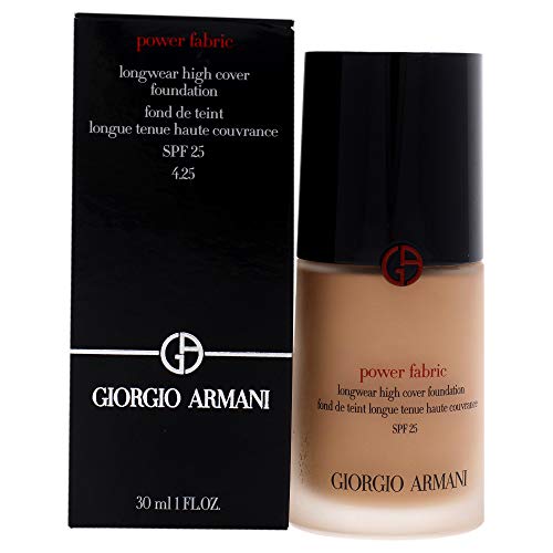 Giorgio Armani Power Fabric Longwear High Cover Foundation SPF 25 - 4.25 Women Foundation 1 oz