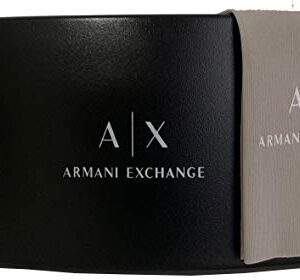 Armani Exchange AX2012S 605813 62M Satin Dark Brown/Dark Olive/Smoke Gradient Pilot Sunglasses For Men+ BUNDLE with Designer iWear Complimentary Care Kit