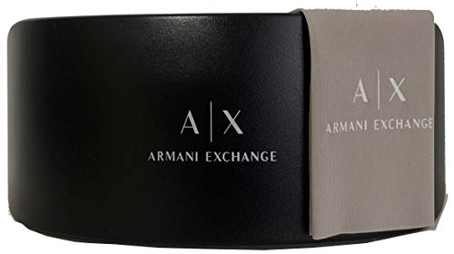 Armani Exchange AX2012S 605813 62M Satin Dark Brown/Dark Olive/Smoke Gradient Pilot Sunglasses For Men+ BUNDLE with Designer iWear Complimentary Care Kit