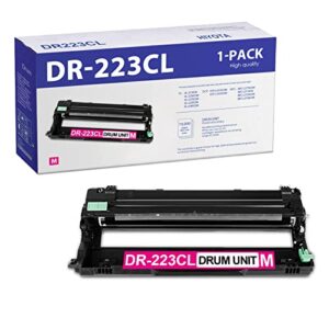 hiyota dr223cl dr 223cl magenta drum unit compatible replacement for brother dr-223cl mfc-l3770cdw l3750cdw hl-3210cw 3230cdw 3270cdw dcp-l3510cdw series printer (dr223cl 1pk) – toner not include