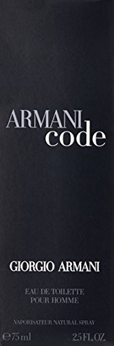 Giorgio Armani Armani Code for Men Eau De Toilette Spray, 2.5 Ounce