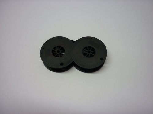 "Package of Two" Brother Webster XL500 and Others Typewriter Ribbon, Compatible, Black, Twin Spool