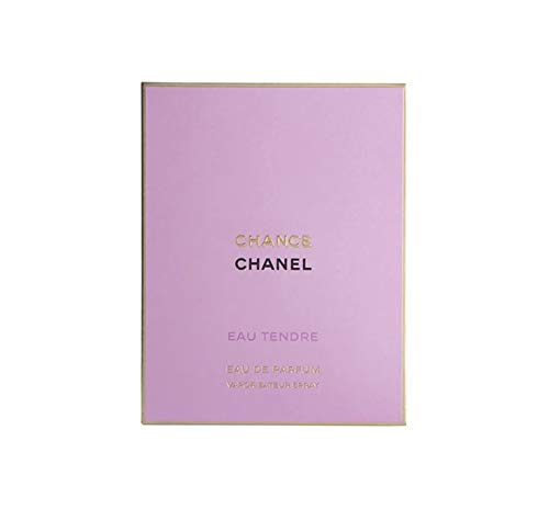 CHANEL Chance Eau Tendre for Women Eau De Parfum Spray 3.4 Ounces