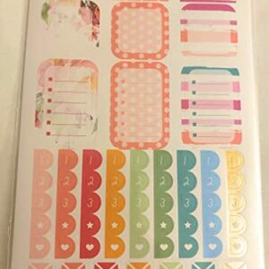 Pen+Gear planner refill 4 sticker sheets calendar to do list 146 stickers