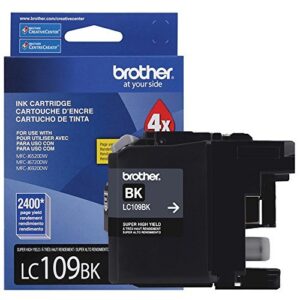 brother mfc-j6520dw black original ink extra high yield (2,400 yield)