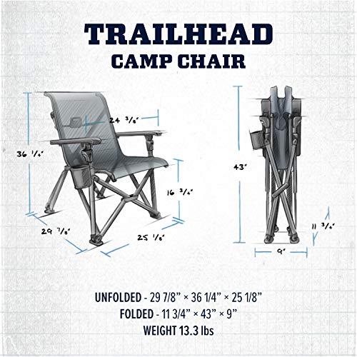 YETI Trailhead Collapsible Camp Chair, Navy