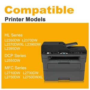 KALOKING Compatible Toner Cartridge Replacement for Brother TN730 TN-730 TN760 TN-760 for MFC-L2710DW DCP-L2550DW HL-L2395DW HL-L2350DW Printer (2-Pack)