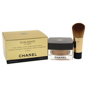 chanel sublimage le teint ultimate radiance-generating cream foundation – # 30 beige women foundation 1 oz