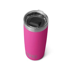 yeti rambler 10 oz tumbler, stainless steel, vacuum insulated with magslider lid, prickly pear pink