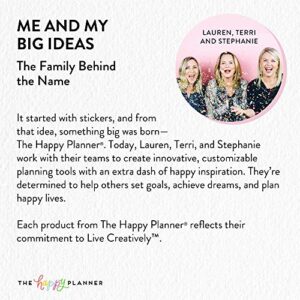 me & my BIG ideas Punch - The Happy Planner Scrapbooking Supplies - 9 Hole Paper Punch For Disc-Bound Planners - Punch Your Own Paper To Include In Your Planner - Classic Size