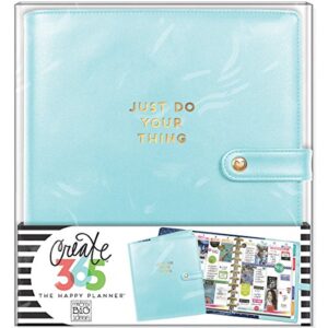 me & my BIG ideas CODL-04 Create 365 The Happy Planner Big Deluxe Cover, Blue