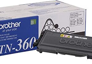 Brother TN360 - High Yield - black - original - toner cartridge - for DCP 7030, 7040, HL-2140, 2170W, MFC 7340, 7345N, 7440N, 7840W