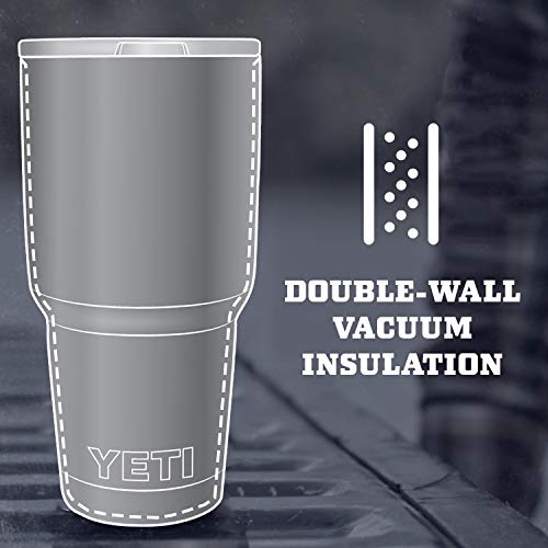 YETI Rambler 30 oz Stainless Steel Vacuum Insulated Tumbler w/MagSlider Lid, Coral