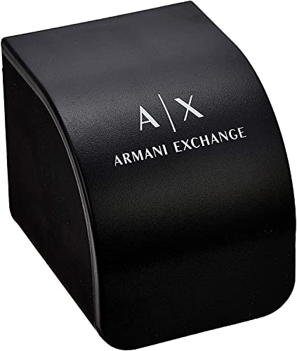 AX ARMANI EXCHANGE Women's Stainless Steel Watch, Color: Two-Tone Rose/Silver (Model: AX4331)