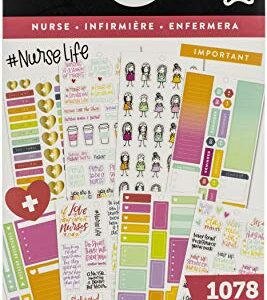 ME & MY BIG IDEAS Happy Planner STCKRS, Nurse, 1078/Pkg