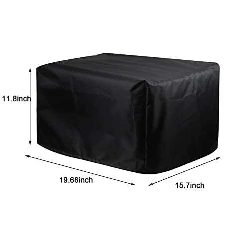 YWL Printer Dust Cover Compatible with Brother MFC-J1010DW Wireless Color Inkjet All-in-One Printer,Waterproof Anti-Static Printer Cover Printer Protector Cover, black