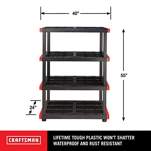 CX Craftsman Storage Shelving Unit (4-Tier)