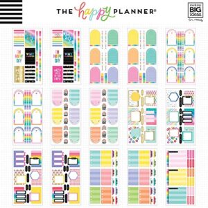 ME & MY BIG IDEAS Happy Planner STCKRS, Brights, 3888/Pkg