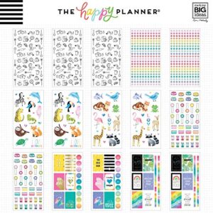 ME & MY BIG IDEAS Happy Planner STCKRS, Brights, 3888/Pkg