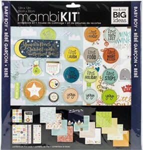 me & my big ideas page kit 12″x12″-baby boy