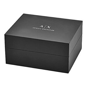 Armani Exchange Men's Three-Hand Date, Stainless Steel Watch, 46mm case Size