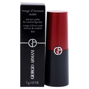 giorgio armani rouge d armani matte lipstick – 400 four hundred women lipstick 0.14 oz