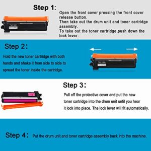 TN210 TN-210 Black 1 Pack Compatible Toner Cartridge Replacement for Brother HL-8070 8370 3040CN 3045CN 3070CW 3075CW MFC-9010CN 9120CN 9125CN 9320CN 9320CW 9325CW DCP-9010CN Printer, Sold by TueInk