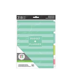 me & my big ideas budget extension pack – the happy planner scrapbooking supplies – 6 month expense tracker – bill pay checklists & budget sheets – stickers & dividers for budgeting – classic size
