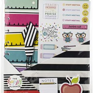 Me & My Big Ideas Happy Planner Medium Accessories 121/Pkg-Teacher, Multi