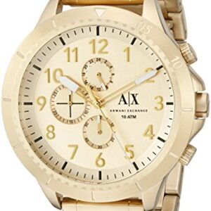 Armani Exchange Men's AX1752 Gold Watch