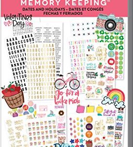 Me & My Big Ideas Happy Memory Keeping Sticker Value Pack, Botanicals