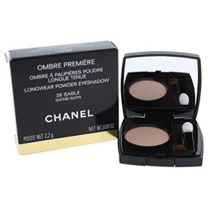 chanel ombre premiere longwear powder eyeshadow – 28 sable women eyeshadow 0.08 oz
