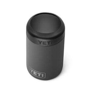 yeti rambler 12 oz. colster can insulator for standard size cans, charcoal (no can insert)