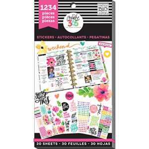 me & my big ideas ppsv-05 create 365 happy planner sticker value pack today is the day – 1234 per pack