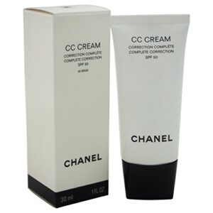 chanel cc cream complete correction spf 50# 30 beige makeup for women, 1 ounce
