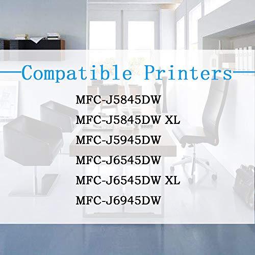 C P 3-Pack (Cyan, Magenta, Yellow) Compatible LC3039 Ink Cartridge Replacement for Brother LC3039XXL LC-3039 XXL LC3037 Work with MFC-J5845DW XL MFC-J5945DW MFC-J6545DW MFC-J6945DW Printers