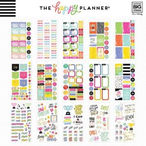 me & my BIG ideas Sticker Value Pack for Classic Planner - The Happy Planner Scrapbooking Supplies - Sports Theme - Multi-Color & Gold Foil - Great for Projects & Albums - 30 Sheets, 1429 Stickers