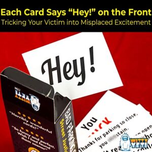 Super Funny, Crude Bad Parking Cards 50 Pack. Prank Idiot Parkers and Get the Satisfaction of Revenge With Hilarious NSFW Novelty Notices. Gag Note Cards Make Great Xmas Stocking Stuffers for Ages 18+