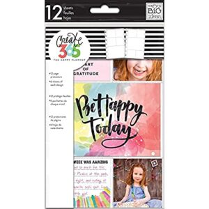 me & my big ideas happy planner mini page protector, pocket sheets