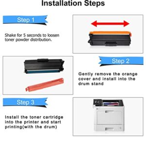 TN-436 Yellow Extra High Yield Toner Cartridge TN436Y Compatible Replacement for Brother TN436 HL-L8260CDW HL-L8360CDW MFC-L8610CDW MFC-L8900CDW Printer, 1 Yellow