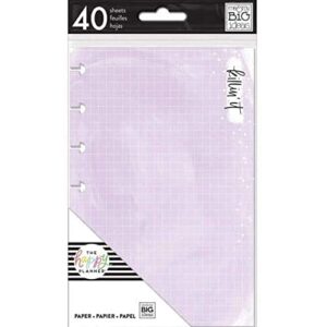 me & my big ideas planner fill paper watercolor, us:one size