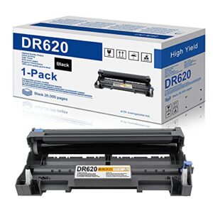 1-pack black dr620 dr-620 drum compatible drum unit replacement for brother hl-5240 hl-5250dnt hl-5270dn hl-5250dn hl-5350dn mfc-8370 mfc-8460n mfc-8670dn dcp-8060 dcp-8065dn drum unit printer