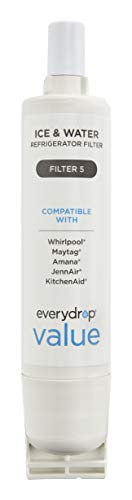 Everydrop Value by Whirlpool Ice and Water Refrigerator Filter 5, EVFILTER5, 1 Pack