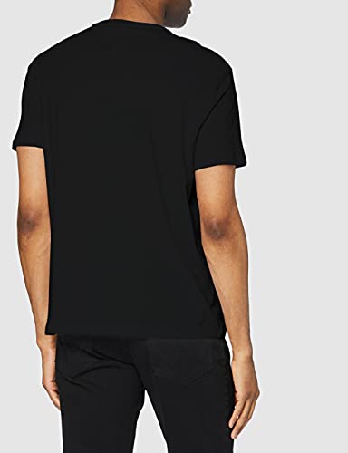 A|X ARMANI EXCHANGE mens Icon Graphic T-shirt T Shirt, Black, Medium US