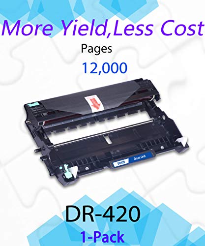 Compatible DR-420 DR420 Drum Unit TN450 TN420 Used for Brother HL-2130 HL-2240D HL-2270DW MFC-7360N MFC-7460DN MFC-7860DW DCP-7055 DCP-7065DN Printer, by EasyPrint