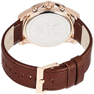 Armani Exchange Men's AX2508 Brown Leather Watch